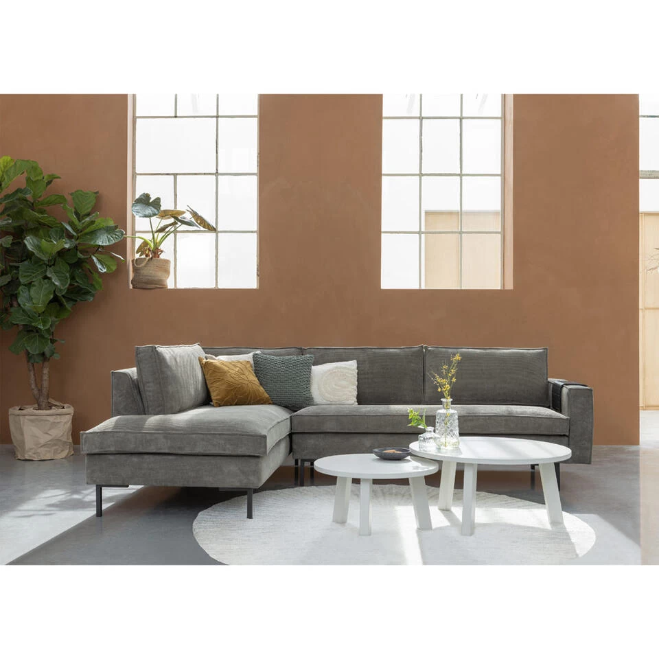 WOOOD Hoekbank Arwin Links - Olijfgroen 4 WOOOD Hoekbank Arwin Links - Olijfgroen - Afbeelding 4