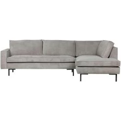 WOOOD Hoekbank Arwin Rechts - Vergrijsd Groen