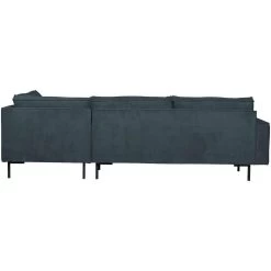 WOOOD Hoekbank Arwin Rechts - Staalblauw -Bankstoel Winkel 10101953 1900