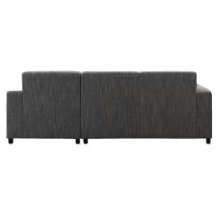 Hoekbank Aberdeen Rechts - Stof - Grijs -Bankstoel Winkel 10104020 0900