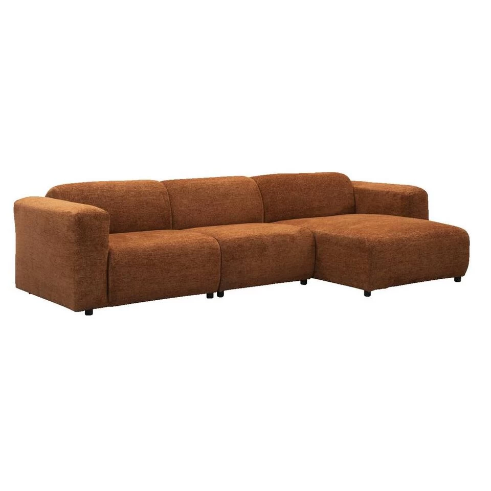 UMIX Hoekbank Astoria Voster - Terracotta 2 UMIX Hoekbank Astoria Voster - Terracotta - Afbeelding 2