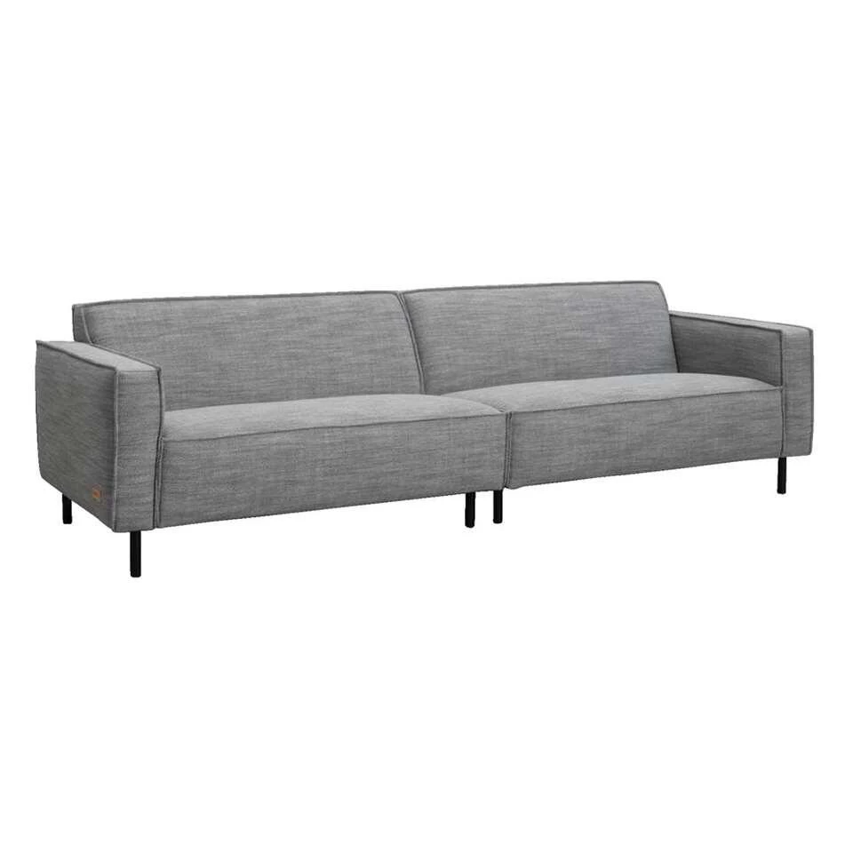 UMIX 5-zits Bank Madison Traagschuim Flusso - Lichtgrijs 2 UMIX 5-zits Bank Madison Traagschuim Flusso - Lichtgrijs - Afbeelding 2