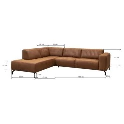 Hoekbank Otis Links - Cognac -Bankstoel Winkel 10112060 9600