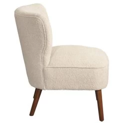 Fauteuil Lexi - Stof Teddy Crème -Bankstoel Winkel 10200720 8000