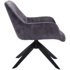 Fauteuil Mace - Stof - Antraciet -Bankstoel Winkel 10201167 1800