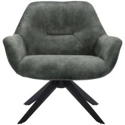 Fauteuil Mace - Stof - Donkergroen