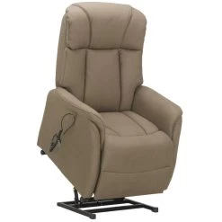 Relaxfauteuil Nebraska (sta-op) - Bruin -Bankstoel Winkel 10205547 0811