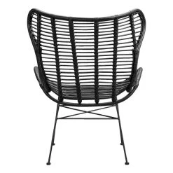 Fauteuil Jasmine - Rotan - Zwart -Bankstoel Winkel 10207009 0900