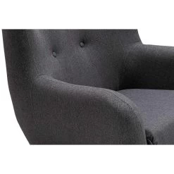 Fauteuil Viborg - Stof - Grijs -Bankstoel Winkel 10209325 9001