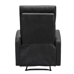 Relaxfauteuil Jackson - Stof - Zwart -Bankstoel Winkel 10209885 0900