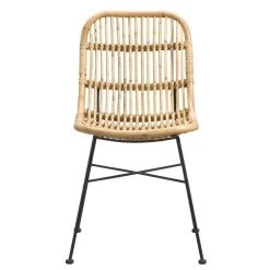 Eetkamerstoel Justin - Rotan - Naturel