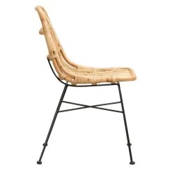 Eetkamerstoel Justin - Rotan - Naturel -Bankstoel Winkel 10300474 8000