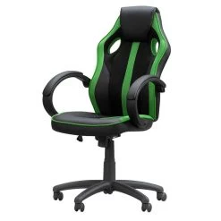 Gamestoel Max - Zwart/groen -Bankstoel Winkel 11201010 0302