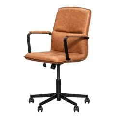 Bureaustoel Trevor - Cognac 7 Bureaustoel Trevor - Cognac -Bankstoel Winkel 11201025 0301