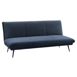 Slaapbank Lausanne - Blauw - 82x186x85 Cm -Bankstoel Winkel 12600470 0300