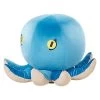 Beliani Dierenhocker OCTOPUS - Blauw Fluweel
