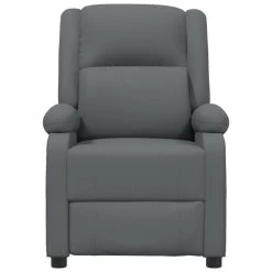 VidaXL Fauteuil Elektrisch Verstelbaar Stof Donkergrijs 71x90.5x96 Cm -Bankstoel Winkel 194ad8c60cb142c48f47cc0e08ffc0ef