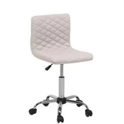 Beliani Bureaustoel ORLANDO - Beige Polyester