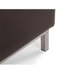 Beliani Ottomaan OSLO - Bruin Leer -Bankstoel Winkel 1c6dd1e3655c4c9abfc56082fcabbab3