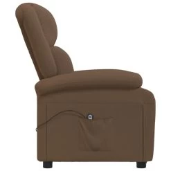 VidaXL Fauteuil Verstelbaar Elektrisch Stof Bruin -Bankstoel Winkel 1f6b401175914376aa5166c7e087e955