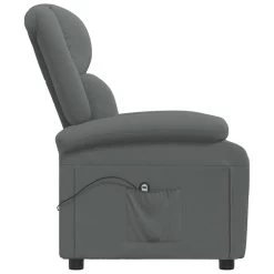 VidaXL Fauteuil Elektrisch Verstelbaar Stof Donkergrijs 71x90.5x96 Cm -Bankstoel Winkel 234f198da0fc4693a5c5c931b3bb67a0