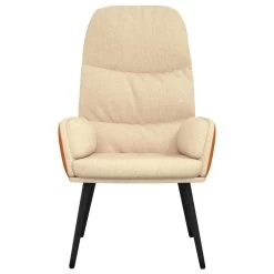 VidaXL Relaxstoel Stof Crèmewit 6 VidaXL Relaxstoel Stof Crèmewit -Bankstoel Winkel 257ecf629c184e3180c53d8619a94d88