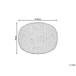 Beliani Poef DUKI - Natuurlijk Jute -Bankstoel Winkel 2bbb1d50c4d34e43b584610e1f1ca88a 1