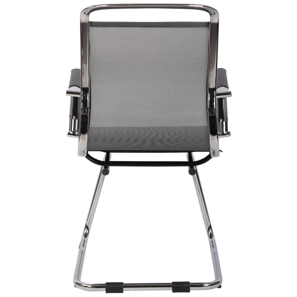 CLP Eetkamerstoel Barnet Mesh Grijs 4 CLP Eetkamerstoel Barnet Mesh Grijs - Afbeelding 4