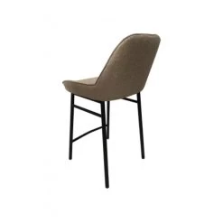 Giga Meubel Barstoel Taupe Boucle - Metaal - 53.5x52x94cm - Joëlle -Bankstoel Winkel 336d942cf81e4df68f8af55ed397466b