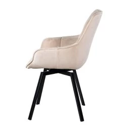 Giga Meubel Eetkamerstoel Velvet Champagne - Draaibaar - Stoel Shannon -Bankstoel Winkel 3b51211e3b444f12bad855b159887199