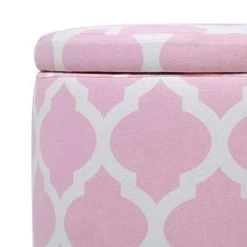 Beliani Poef TUNICA - Roze Katoen -Bankstoel Winkel 3dcbb84739724a9884873e0bf649ab63