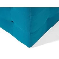 Beliani Ottomaan MICHIGAN - Blauw Fluweel -Bankstoel Winkel 495e5e2ff20b44ff8f63f83d1c7c68dc