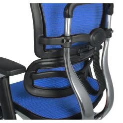 COMFORT Bureaustoel Ergohuman Classic (met Hoofdsteun) - Blauw -Bankstoel Winkel 51b435f7603e44d18211966cd814ec12