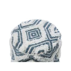 Beliani Hocker AGRA - Wit Wol, Katoen 7 Beliani Hocker AGRA - Wit Wol, Katoen -Bankstoel Winkel 61d7085309324bcd9ac93e0a0bd14d9e