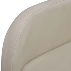 VidaXL Fauteuil Inklapbaar Kunstleer Crème -Bankstoel Winkel 652cbf876b504ac5b98851338e0bb163