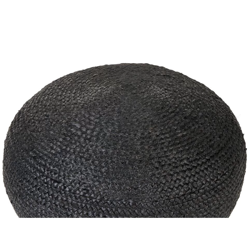 Beliani Poef DUKKI - Natuurlijk Jute 4 Beliani Poef DUKKI - Natuurlijk Jute - Afbeelding 4