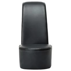 VidaXL Hakstoel Kunstleer Zwart 7 VidaXL Hakstoel Kunstleer Zwart -Bankstoel Winkel 674e77d347224f8db5b3747b3aebfc11