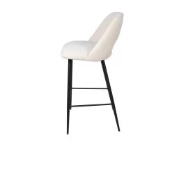 Giga Meubel Barkruk Beige - Stof - 50x55x98cm - Barkruk Nissa -Bankstoel Winkel 72ab800978004c218dd85a694f39f08c