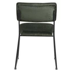 Sohome Eetkamerstoel - Set Van 2 - Denis - Velvet - Forest Green -Bankstoel Winkel 77d0dbf7090a4157952348d1399606f3