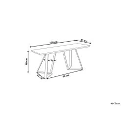 Beliani Hocker UPTON - Lichte Houtkleur Mdf, Metaal -Bankstoel Winkel 7ed687c9140a42d2adee6853421b2959
