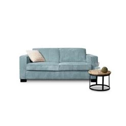 Bank Stuttgart 2-zits - Ribcord - Ijsblauw -Bankstoel Winkel 81003135 4000