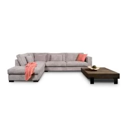 Hoekbank Stuttgart Groot Rechts - Ribcord - Lichtgrijs 6 Hoekbank Stuttgart Groot Rechts - Ribcord - Lichtgrijs -Bankstoel Winkel 81004583 0101