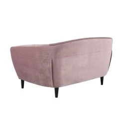 Bank Thyrza 2-zits - Fluweel - Oudroze -Bankstoel Winkel 81017433 0200