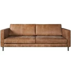 Bank Ferro 3,5-zits - Leer - Cognac