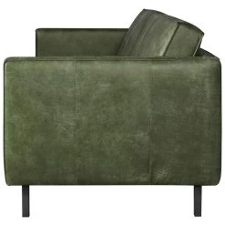 Bank Ferro 3,5-zits - Leer - Olijf -Bankstoel Winkel 81023416 0300