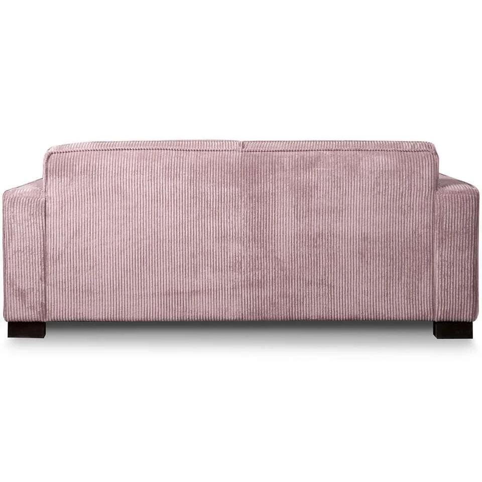 Bank Stuttgart 2-zits - Ribcord - Roze 3 Bank Stuttgart 2-zits - Ribcord - Roze - Afbeelding 3