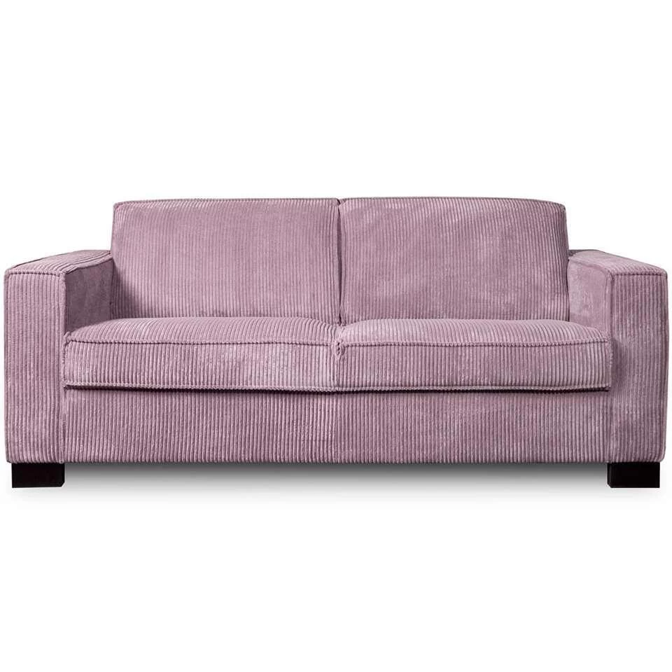 Bank Stuttgart 2-zits - Ribcord - Roze 1 Bank Stuttgart 2-zits - Ribcord - Roze