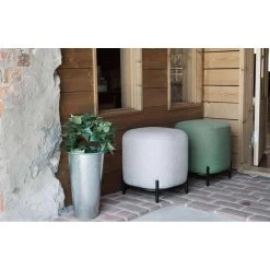 Tenzo Poef Harry - Groen - 46x42x42 Cm -Bankstoel Winkel 81023601 0500