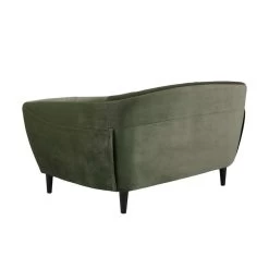 Bank Thyrza 2-zits - Fluweel - Groen -Bankstoel Winkel 81026533 0300