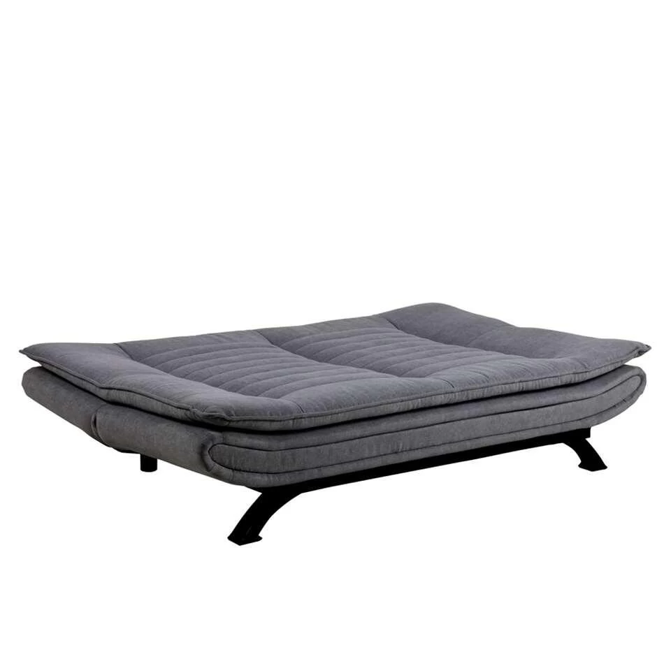 Slaap Bank Kopenhagen - Grijs 4 Slaap Bank Kopenhagen - Grijs - Afbeelding 4